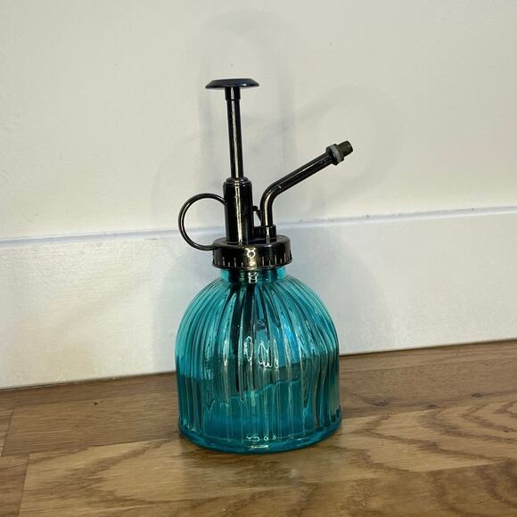 The Pioneer Woman Blue Glass Mister Garden Plants - Picture 2 of 4